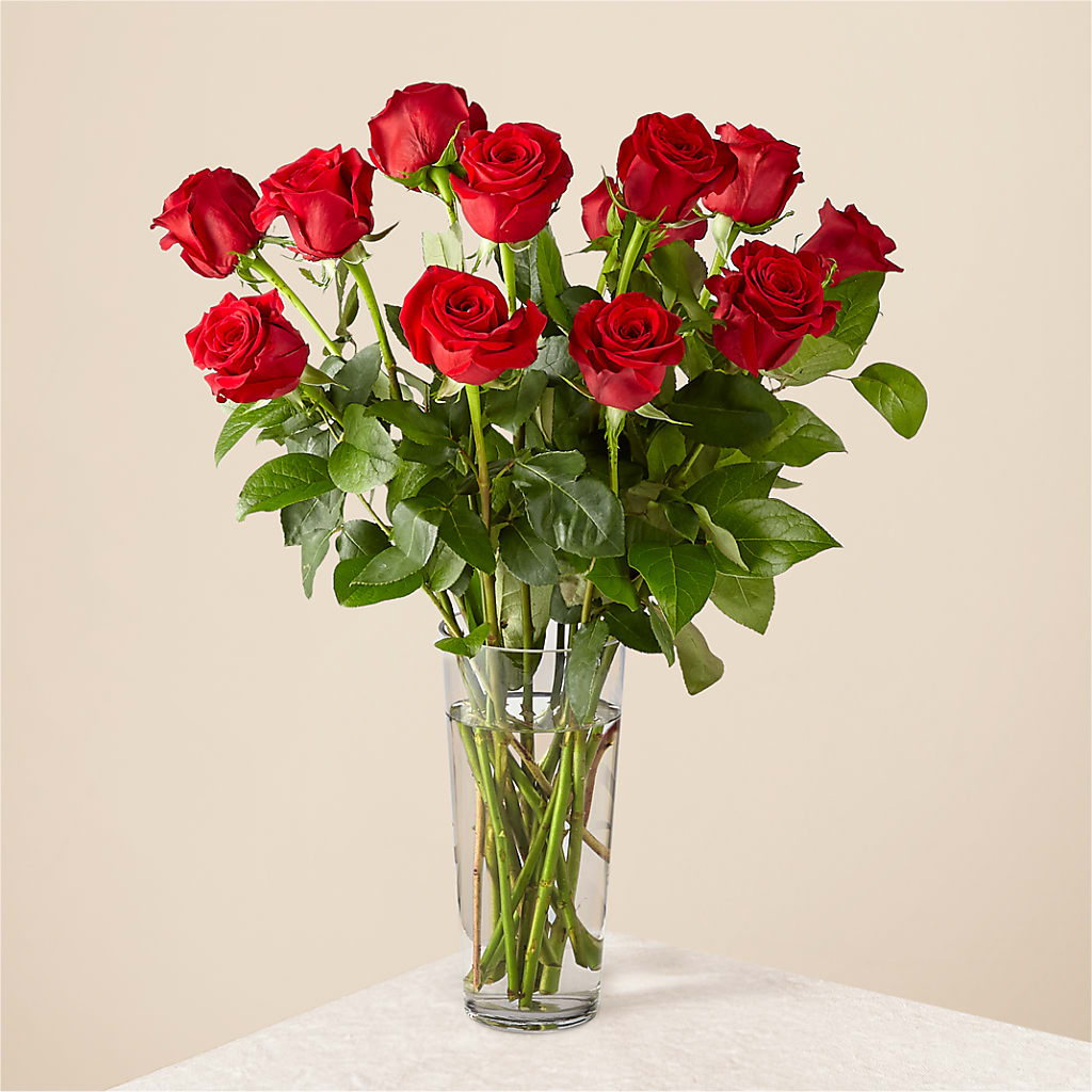 Long Stem Red Rose Bouquet – MARE'S FLOWER SHOP, Las Vegas NV