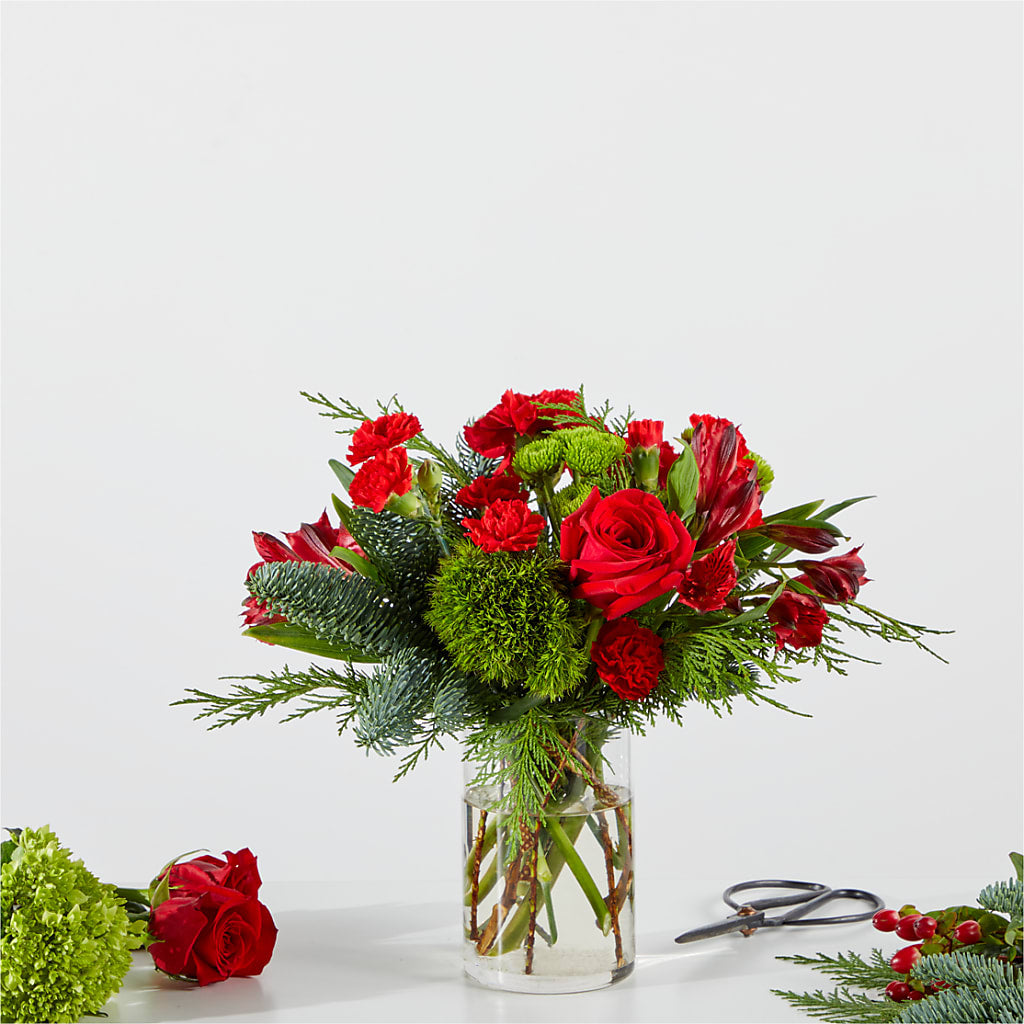 Merry Moment Bouquet – A Florist Original – MARE'S FLOWER SHOP, Las Vegas NV