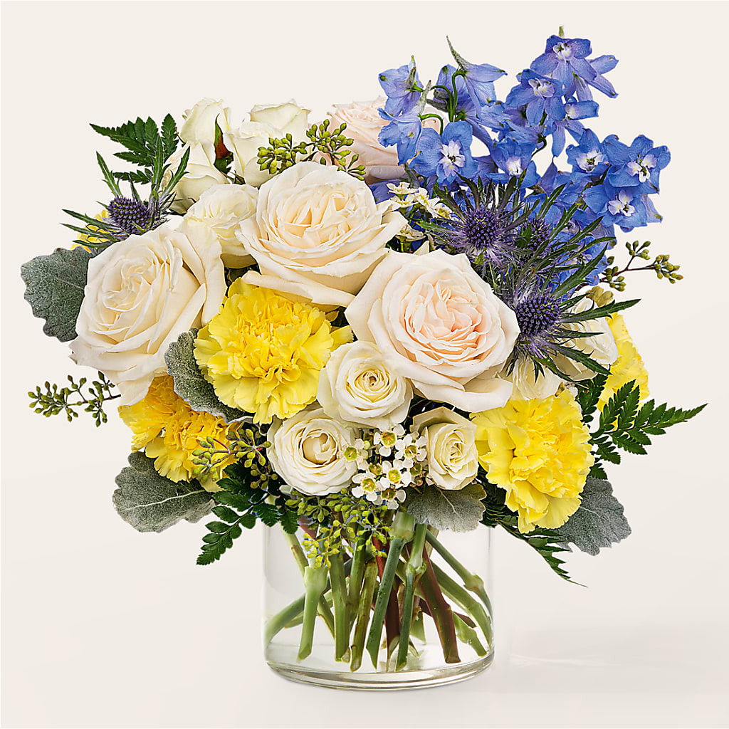 Lemon Sorbet Bouquet – MARE'S FLOWER SHOP, Las Vegas NV