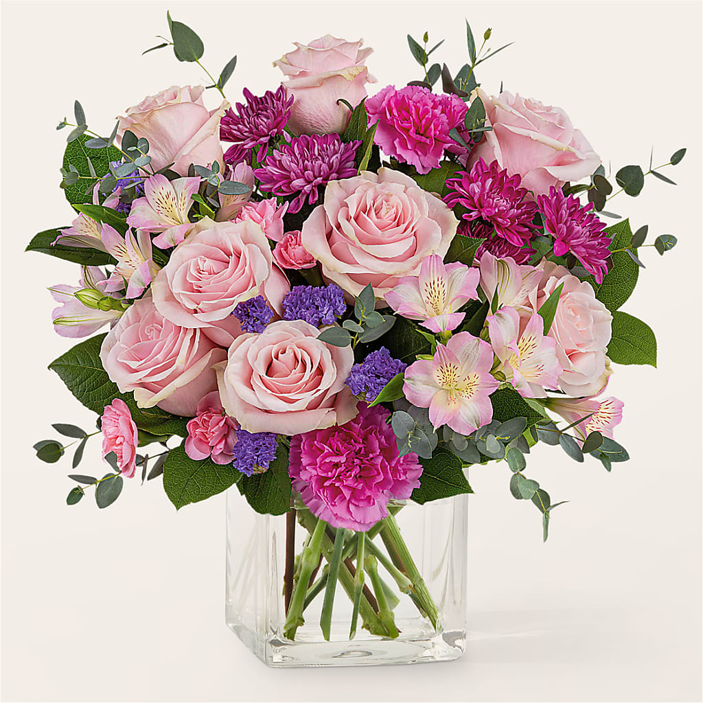 Rosy Radiance Bouquet – MARE'S FLOWER SHOP, Las Vegas NV