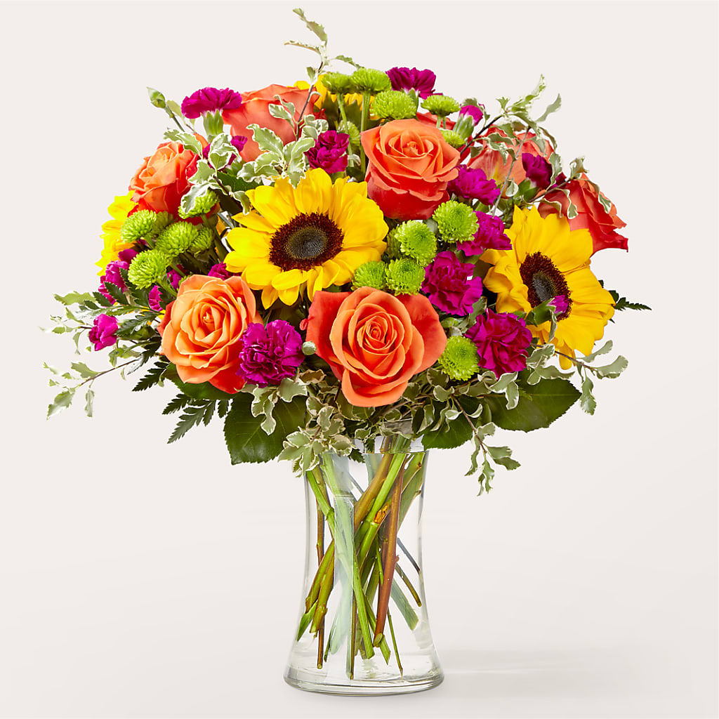 Warmth & Light Bouquet – MARE'S FLOWER SHOP, Las Vegas NV
