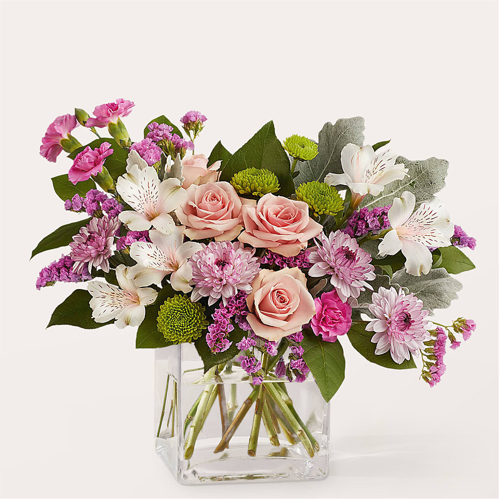 Pink Suede Bouquet – MARE'S FLOWER SHOP, Las Vegas NV