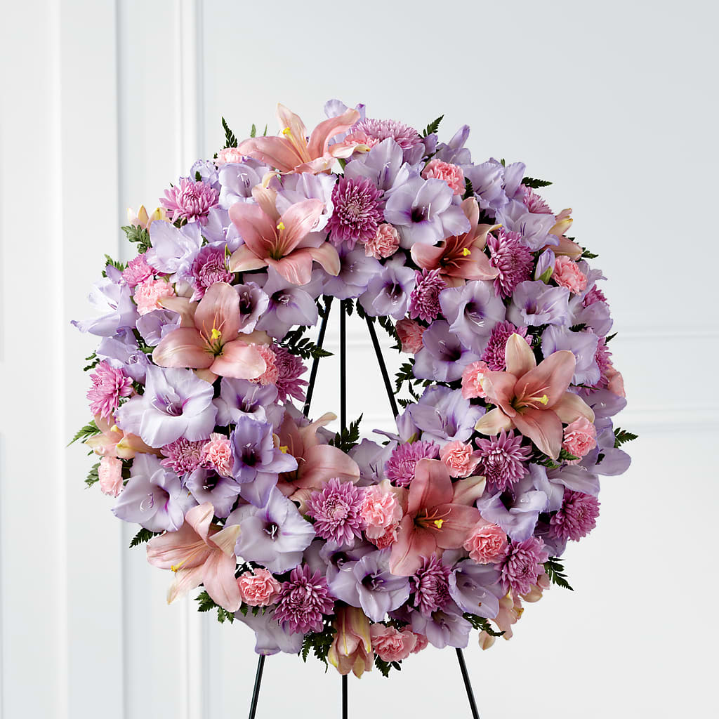 Beloved Friend Wreath – MARE'S FLOWER SHOP, Las Vegas NV