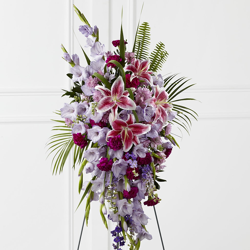 Tender Touch Standing Spray – MARE'S FLOWER SHOP, Las Vegas NV