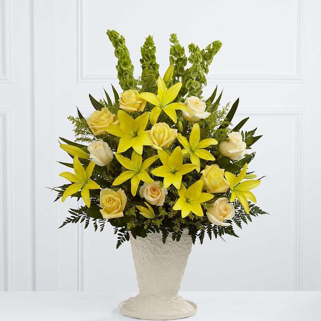 Golden Memories Arrangement – MARE'S FLOWER SHOP, Las Vegas NV