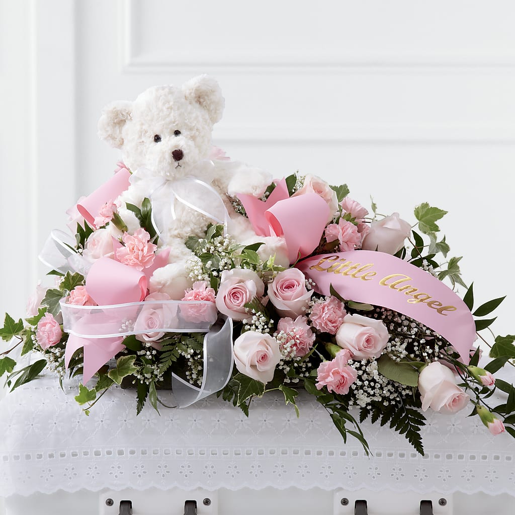 Touch of Sympathy Casket Spray – MARE'S FLOWER SHOP, Las Vegas NV