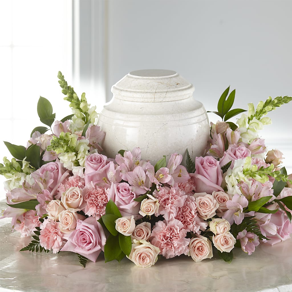 Blooms of Hope Cremation Adornment – MARE'S FLOWER SHOP, Las Vegas NV