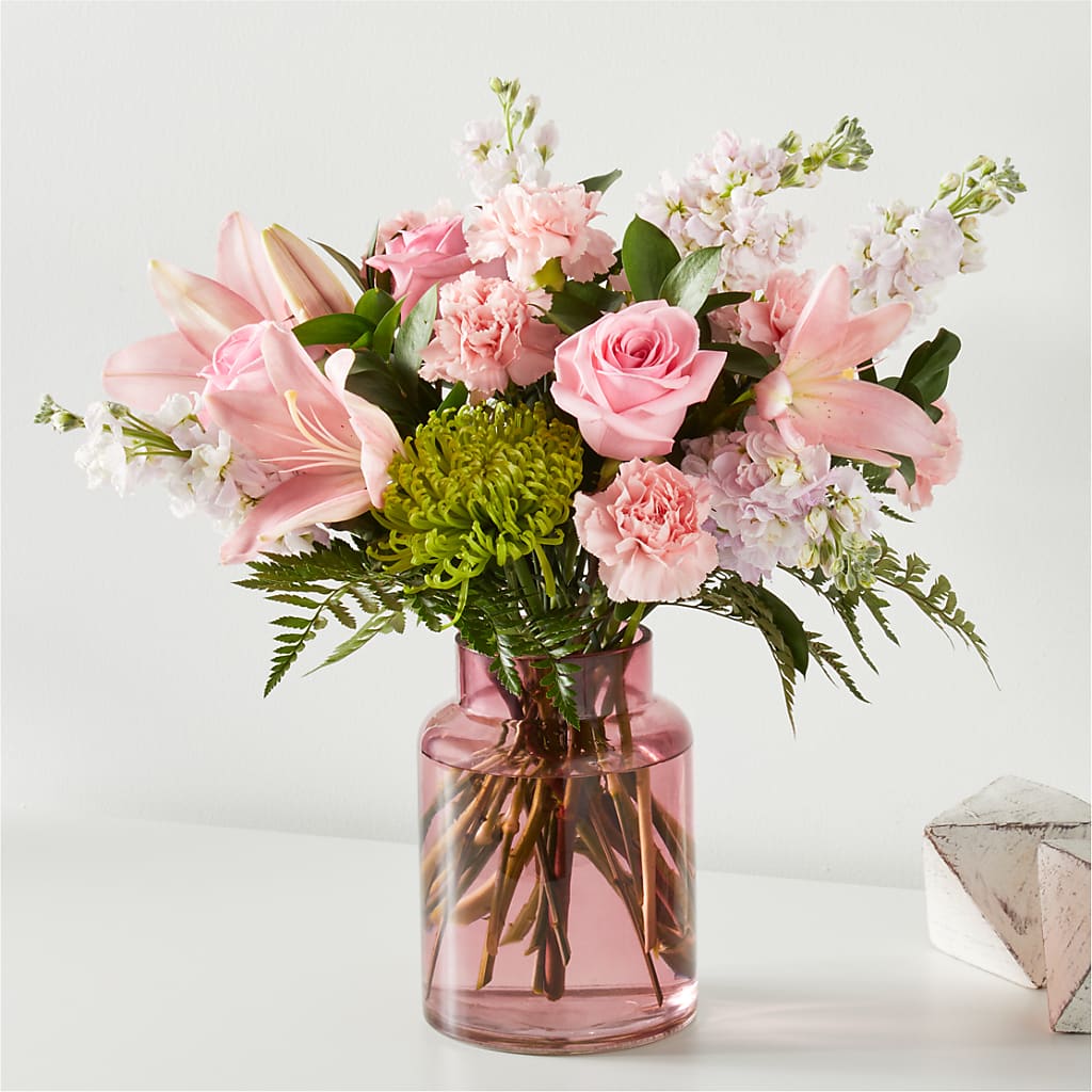 Pretty in Pink Bouquet – MARE'S FLOWER SHOP, Las Vegas NV