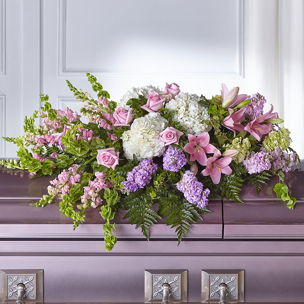 Life's Gratitude Casket Spray – MARE'S FLOWER SHOP, Las Vegas NV