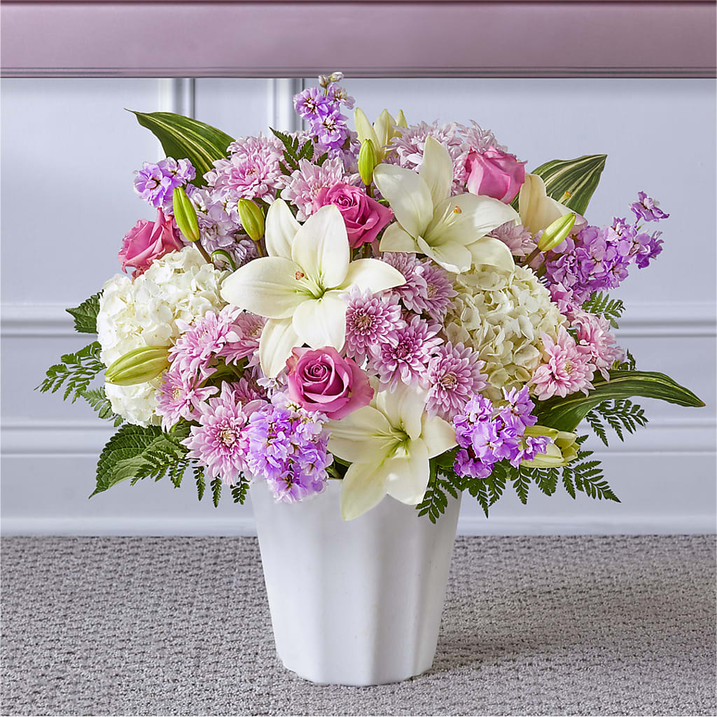 Heaven Sent Floor Basket – MARE'S FLOWER SHOP, Las Vegas NV