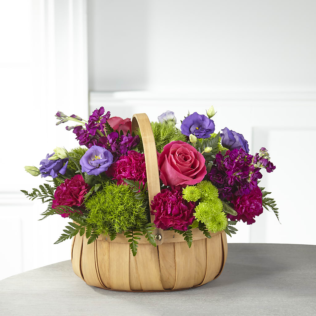 Serene Sanctuary Basket – MARE'S FLOWER SHOP, Las Vegas NV