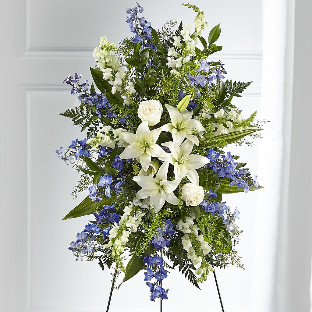 Faithful Friend Standing Spray – MARE'S FLOWER SHOP, Las Vegas NV