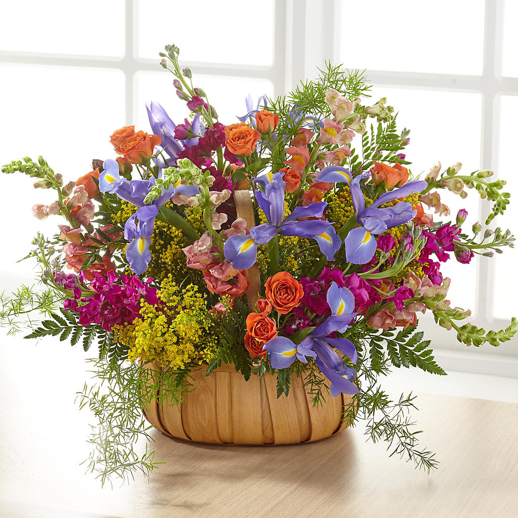 Garden of Life Basket – MARE'S FLOWER SHOP, Las Vegas NV