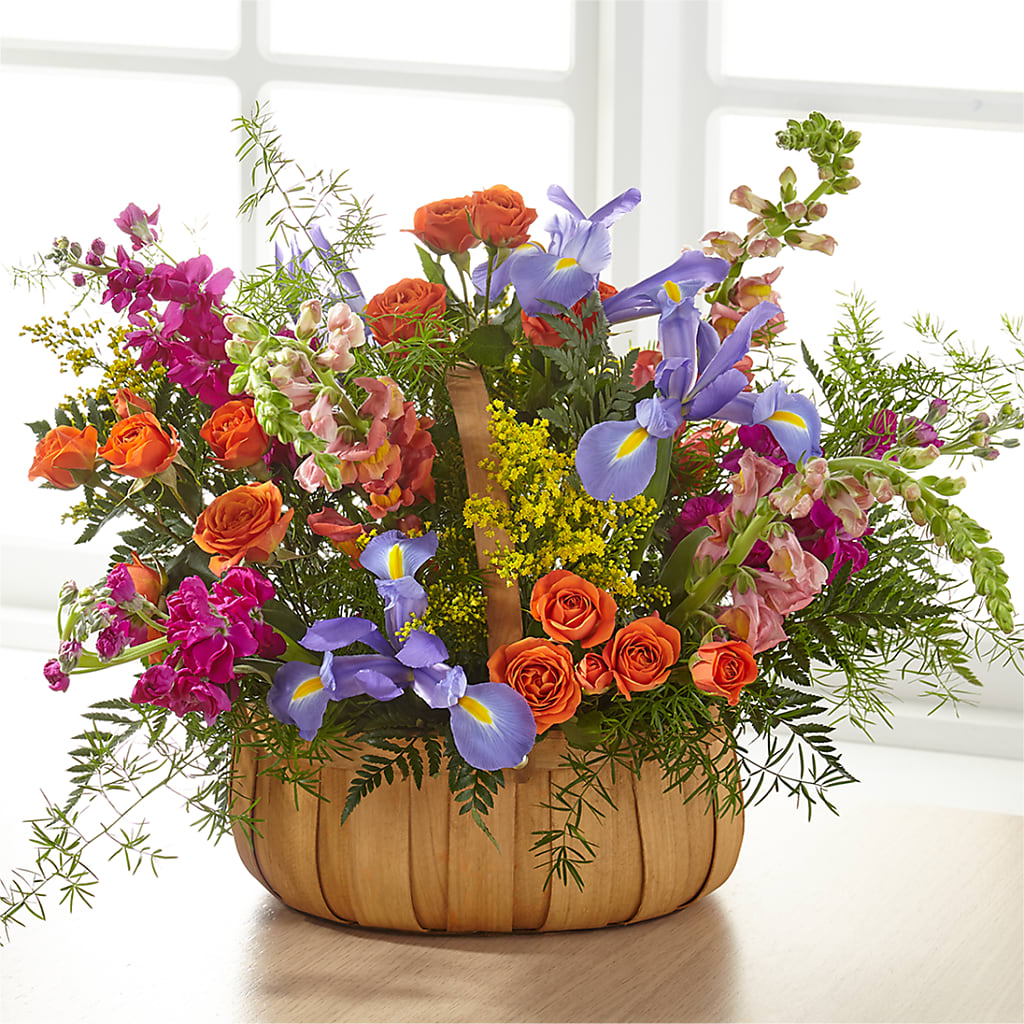 Garden of Life Basket – MARE'S FLOWER SHOP, Las Vegas NV