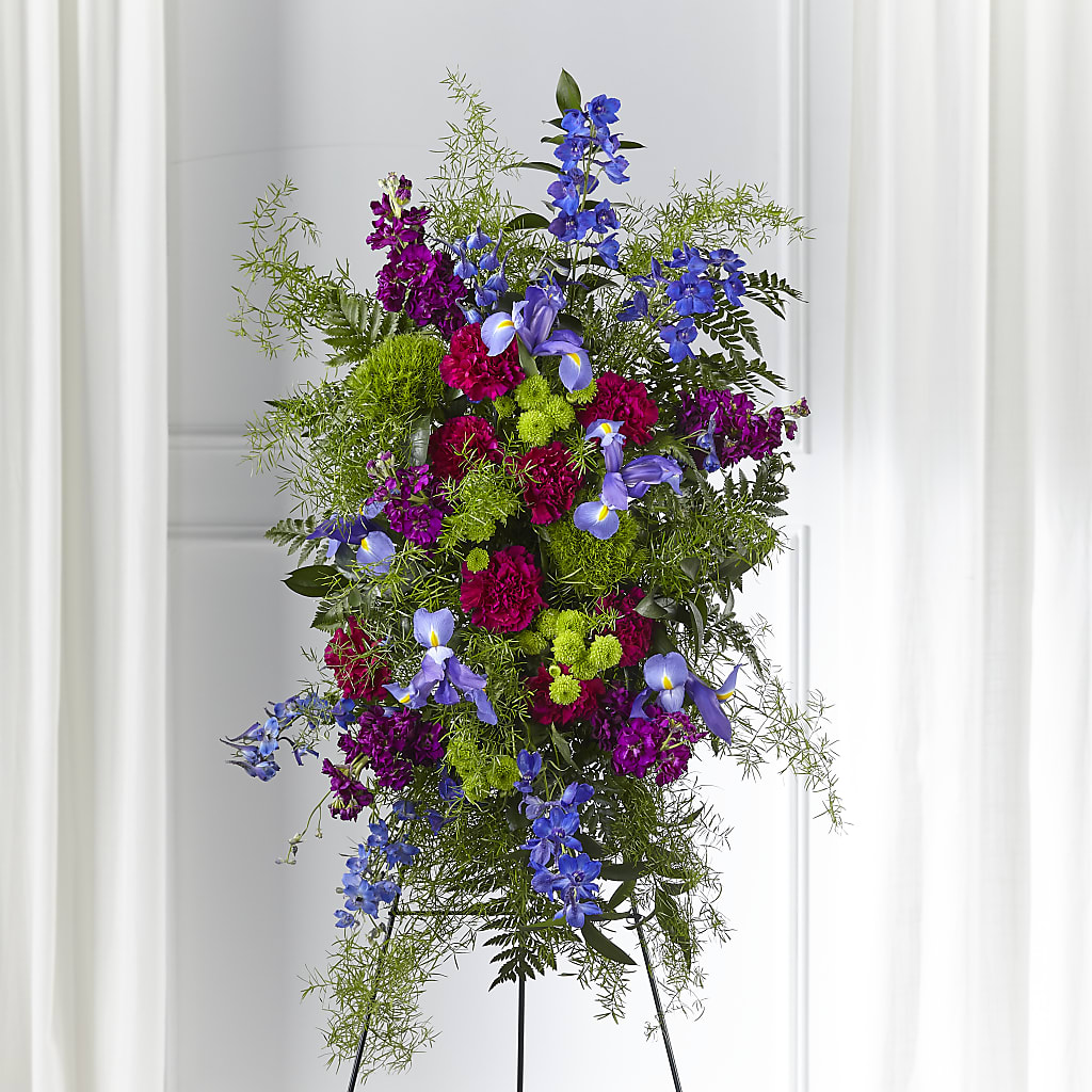 Heavenly Skies Standing Spray – MARE'S FLOWER SHOP, Las Vegas NV