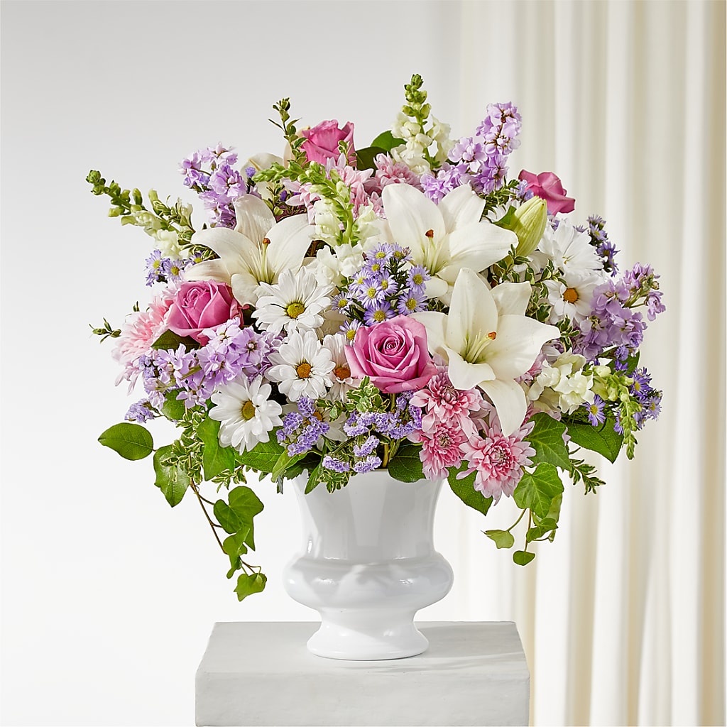 Remarkable Life Urn Arrangement – MARE'S FLOWER SHOP, Las Vegas NV