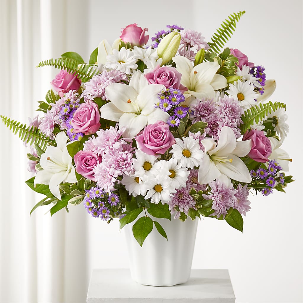Warmest Thoughts Tabletop Basket – MARE'S FLOWER SHOP, Las Vegas NV