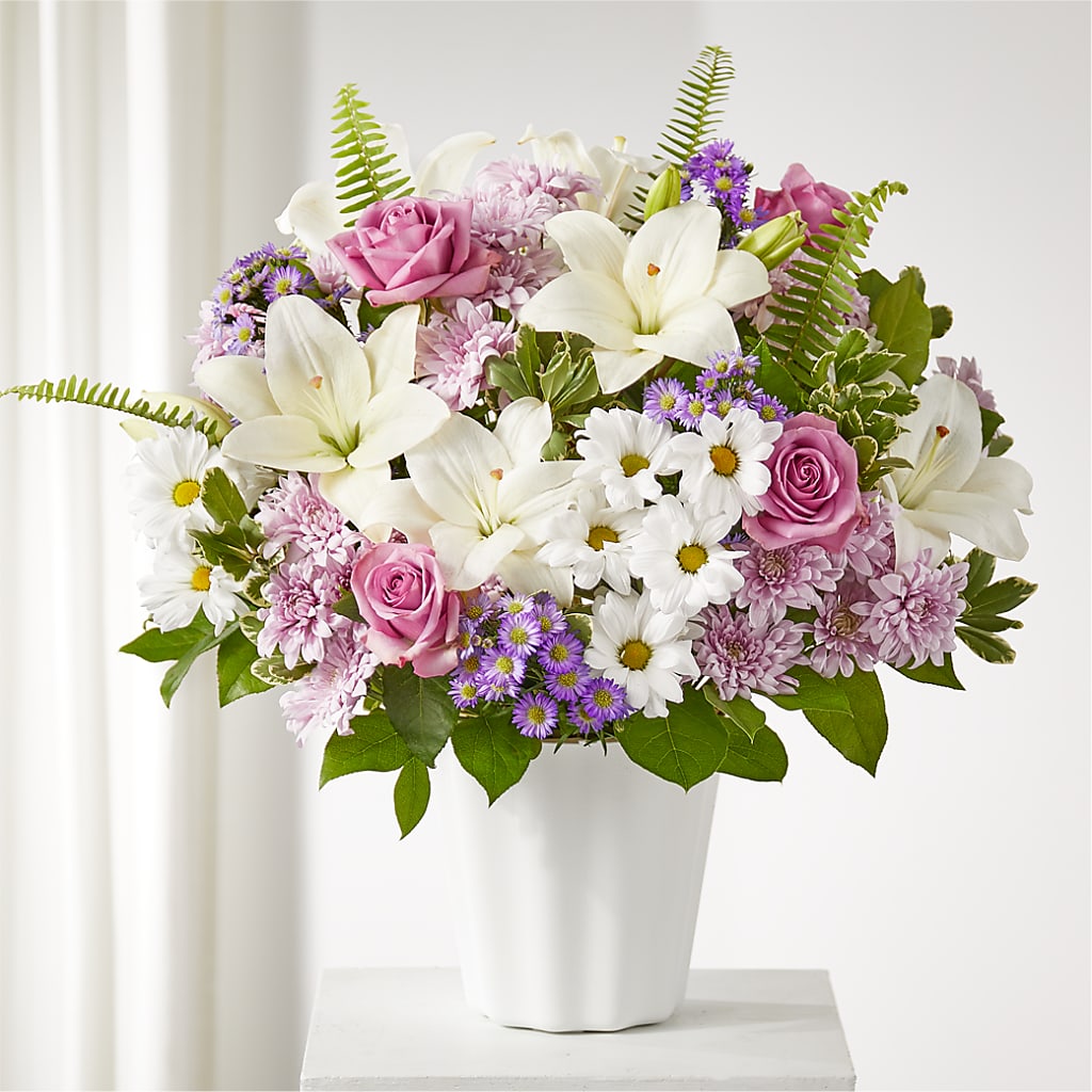 Warmest Thoughts Tabletop Basket – MARE'S FLOWER SHOP, Las Vegas NV