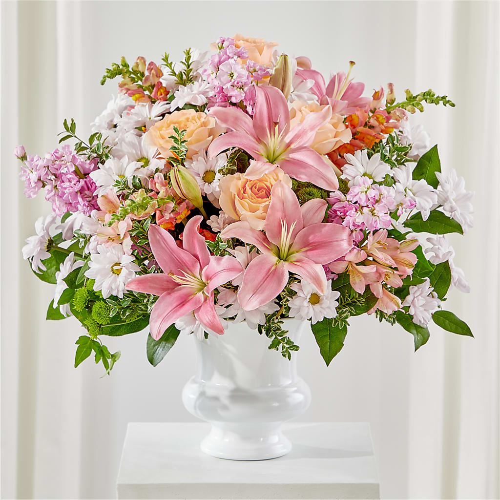Heartfelt Gesture Urn Arrangement – MARE'S FLOWER SHOP, Las Vegas NV