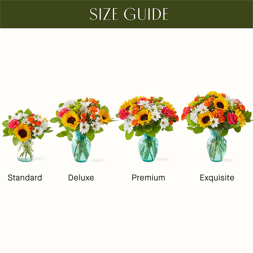 Sun-drenched Blooms Bouquet – MARE'S FLOWER SHOP, Las Vegas NV