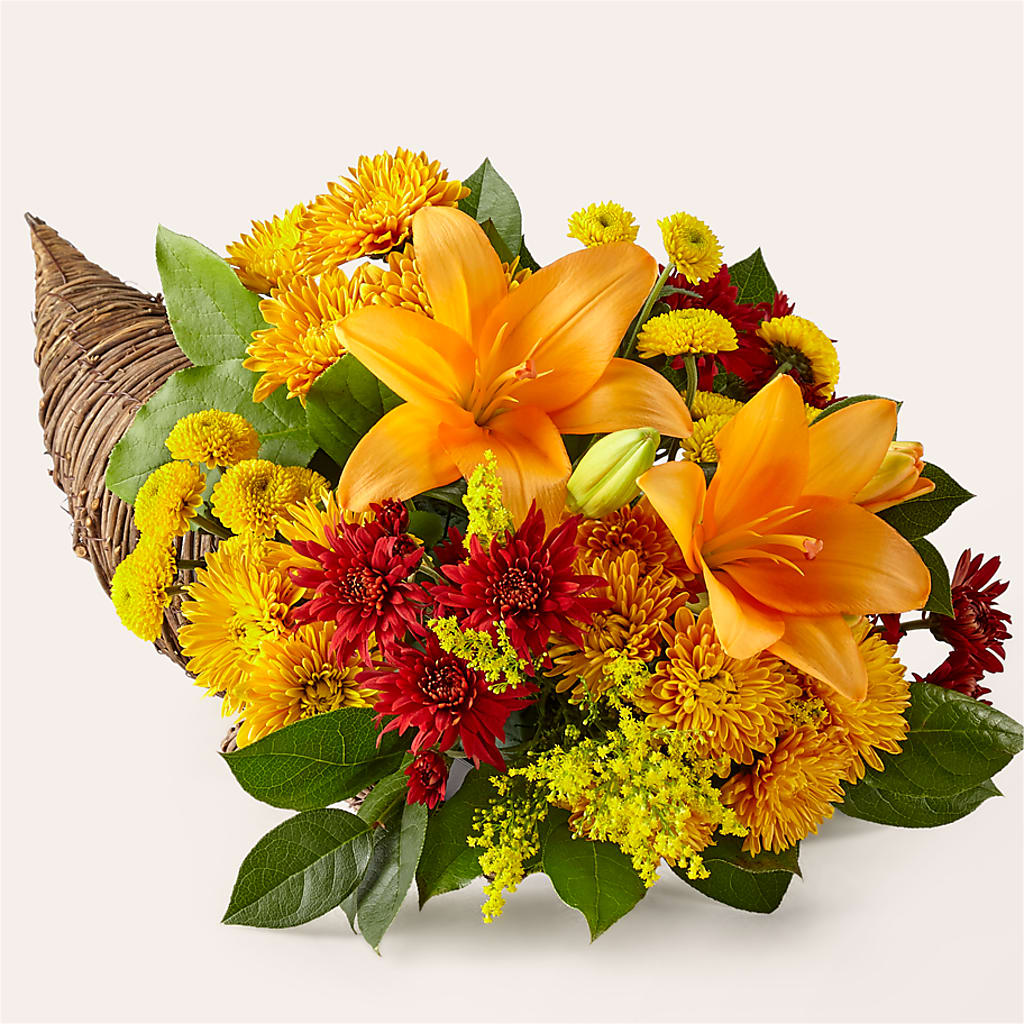 Feast of Color Cornucopia – MARE'S FLOWER SHOP, Las Vegas NV