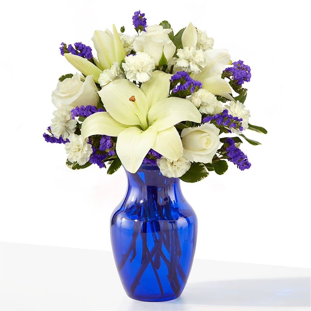 Sapphire Rush Bouquet – MARE'S FLOWER SHOP, Las Vegas NV