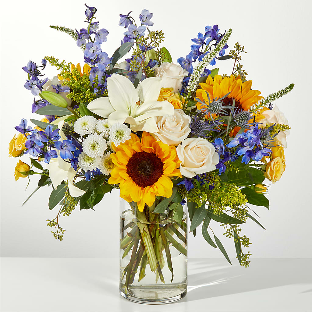 Wonderfully Sunny Bouquet – MARE'S FLOWER SHOP, Las Vegas NV