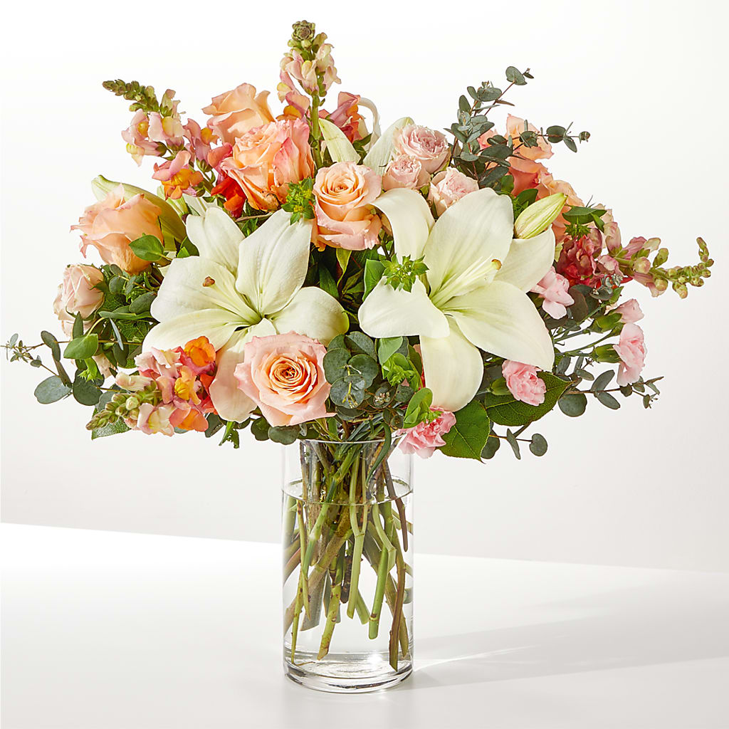 Grapefruit Splash Bouquet – MARE'S FLOWER SHOP, Las Vegas NV
