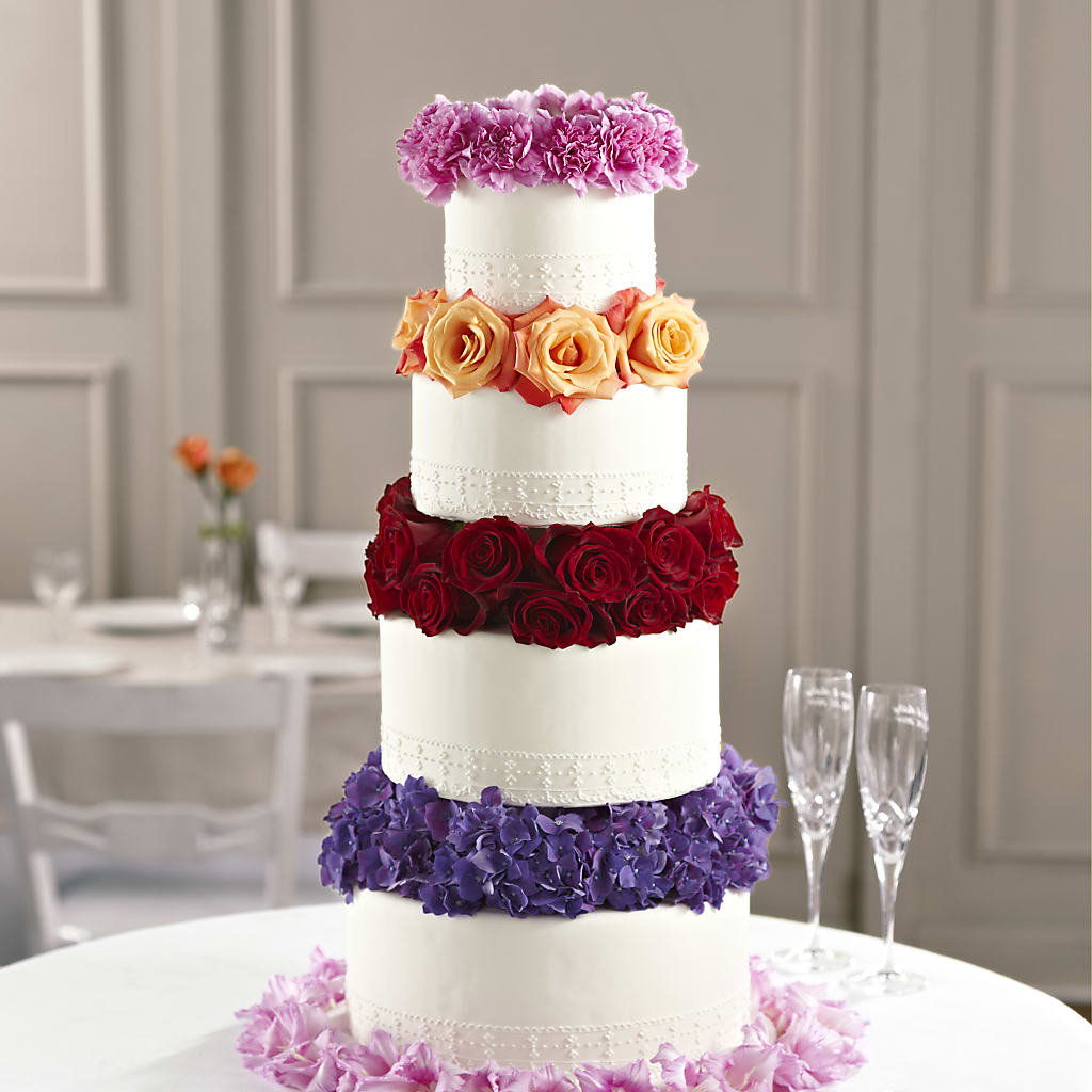 Infinite Love Cake Décor – MARE'S FLOWER SHOP, Las Vegas NV