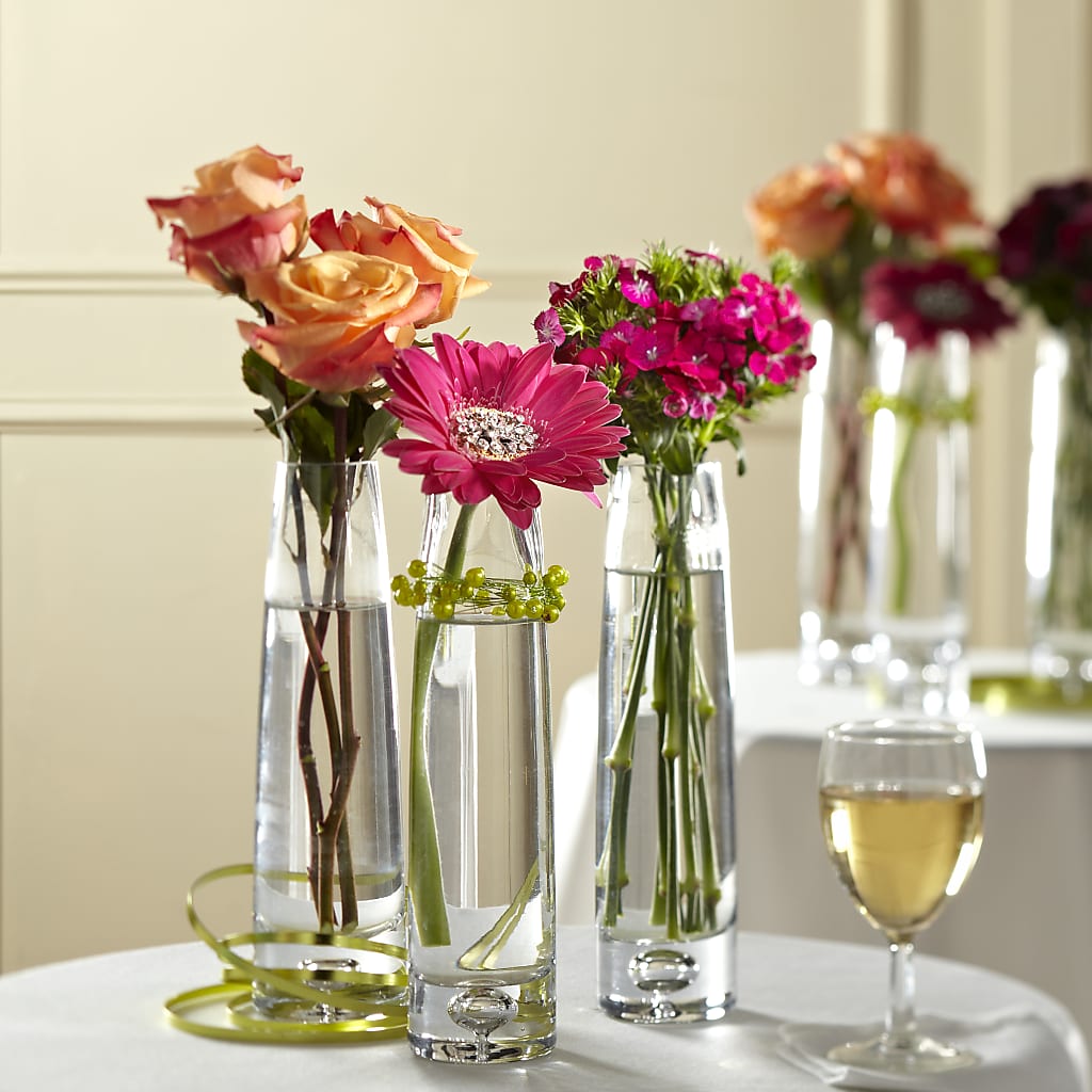 Sparkling Toast Centerpiece – MARE'S FLOWER SHOP, Las Vegas NV