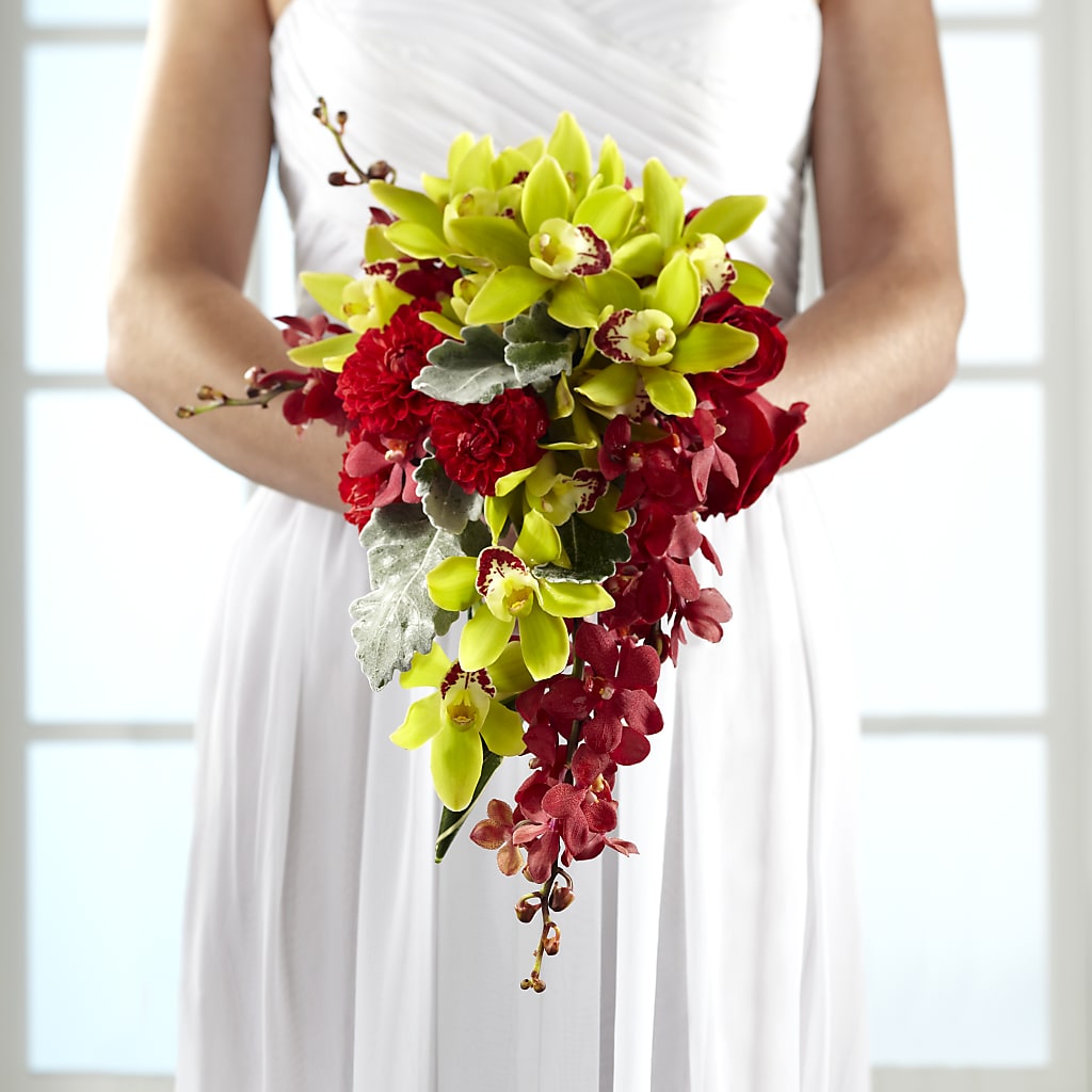 Elegant Orchid Bouquet – MARE'S FLOWER SHOP, Las Vegas NV