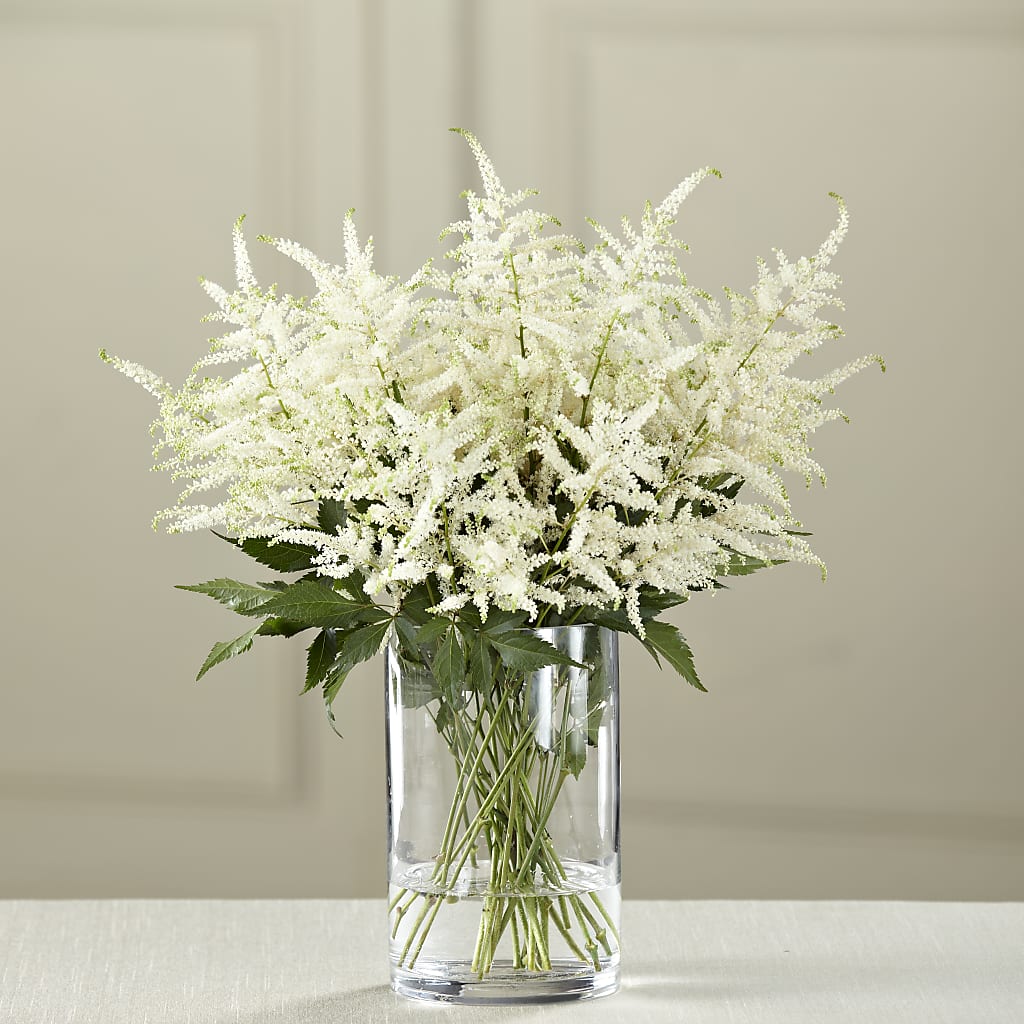 White Astilbe Bouquet – MARE'S FLOWER SHOP, Las Vegas NV