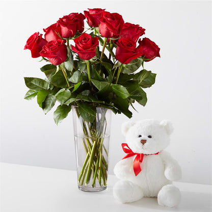 Romantic Long Stem Red Rose Bouquet Bundles – MARE'S FLOWER SHOP, Las Vegas NV