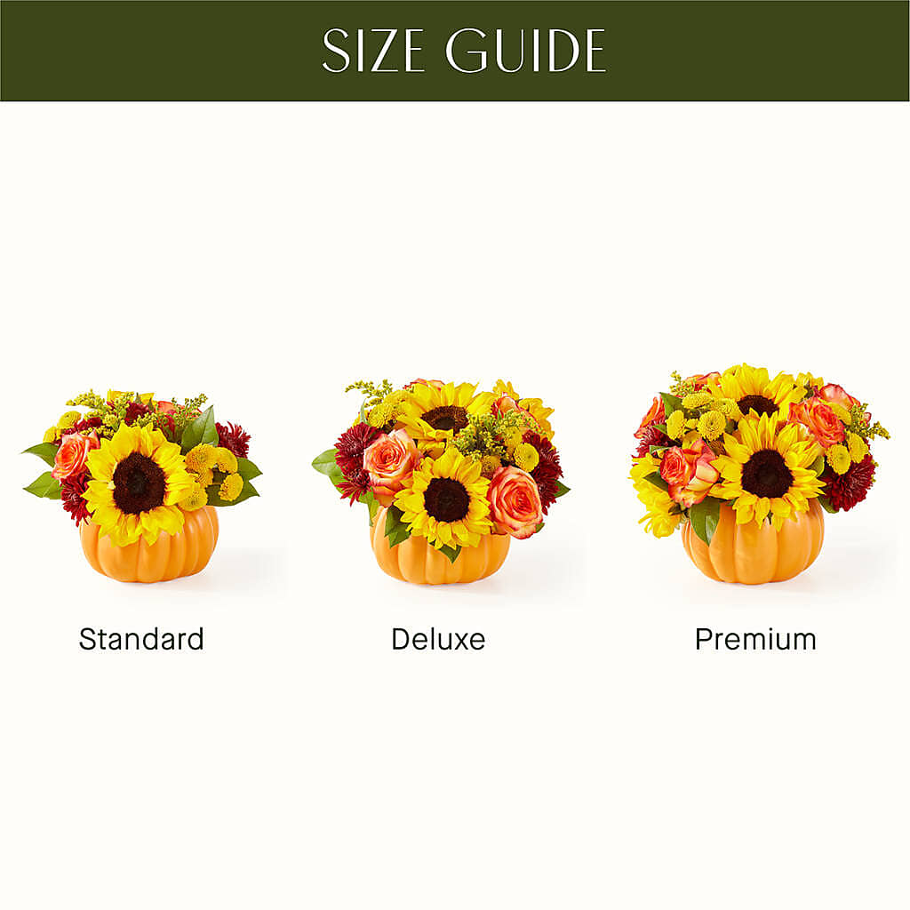 Golden Gourd Pumpkin Bouquet – MARE'S FLOWER SHOP, Las Vegas NV
