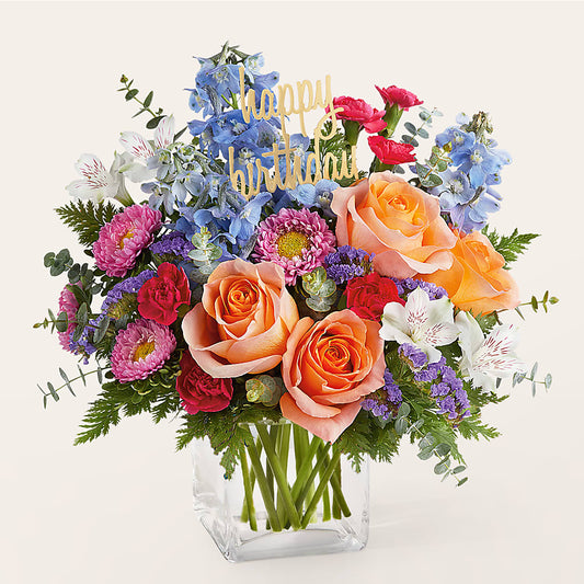Birthday Bash Bouquet – MARE'S FLOWER SHOP, Las Vegas NV