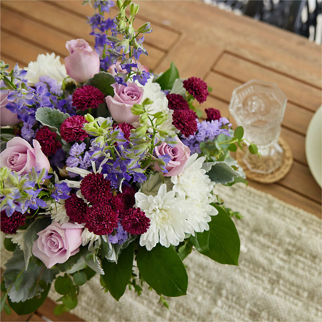 Violet Frost Bouquet – MARE'S FLOWER SHOP, Las Vegas NV