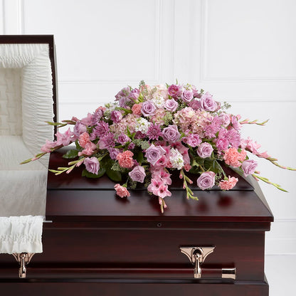 Immorata Casket Spray – MARE'S FLOWER SHOP, Las Vegas NV