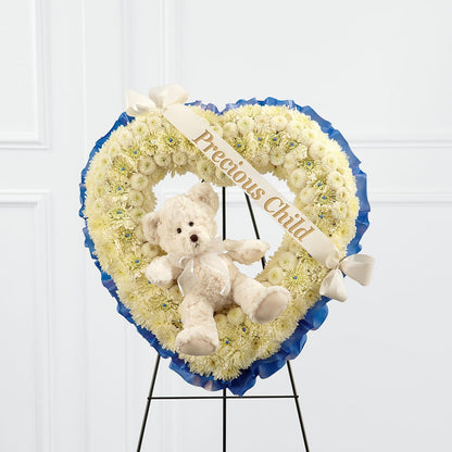 Precious Child Standing Heart – MARE'S FLOWER SHOP, Las Vegas NV