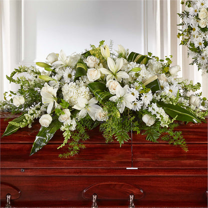 Abundance Casket Spray – MARE'S FLOWER SHOP, Las Vegas NV