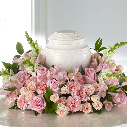 Blooms of Hope Cremation Adornment – MARE'S FLOWER SHOP, Las Vegas NV