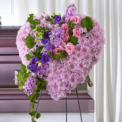 Treasured Love Standing Heart – MARE'S FLOWER SHOP, Las Vegas NV