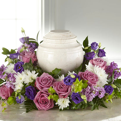 Blooming Sympathy Cremation Adornment – MARE'S FLOWER SHOP, Las Vegas NV