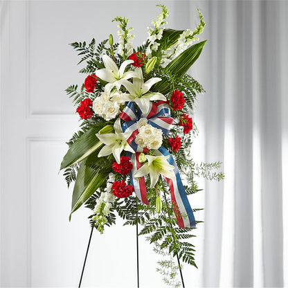 Stars of Life Standing Spray – MARE'S FLOWER SHOP, Las Vegas NV