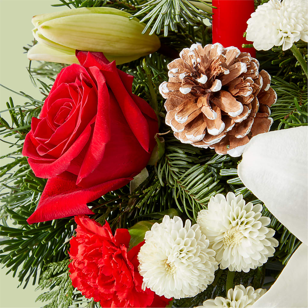 Seasonal Festivities Centerpiece – MARE'S FLOWER SHOP, Las Vegas NV