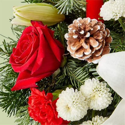 Seasonal Festivities Centerpiece – MARE'S FLOWER SHOP, Las Vegas NV