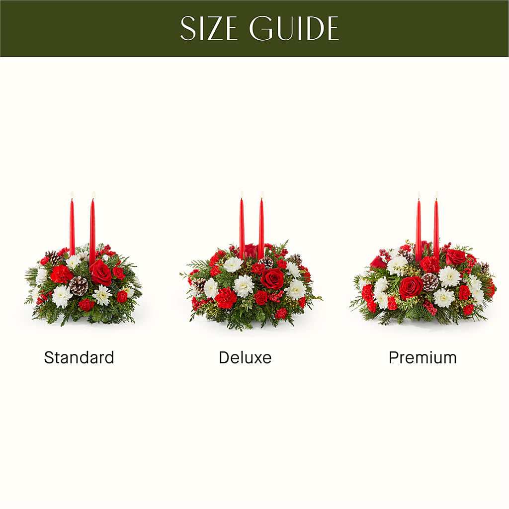Holiday Soiree Centerpiece – MARE'S FLOWER SHOP, Las Vegas NV