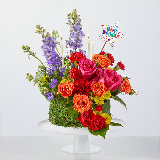 Best Year Yet Floral Cake – MARE'S FLOWER SHOP, Las Vegas NV