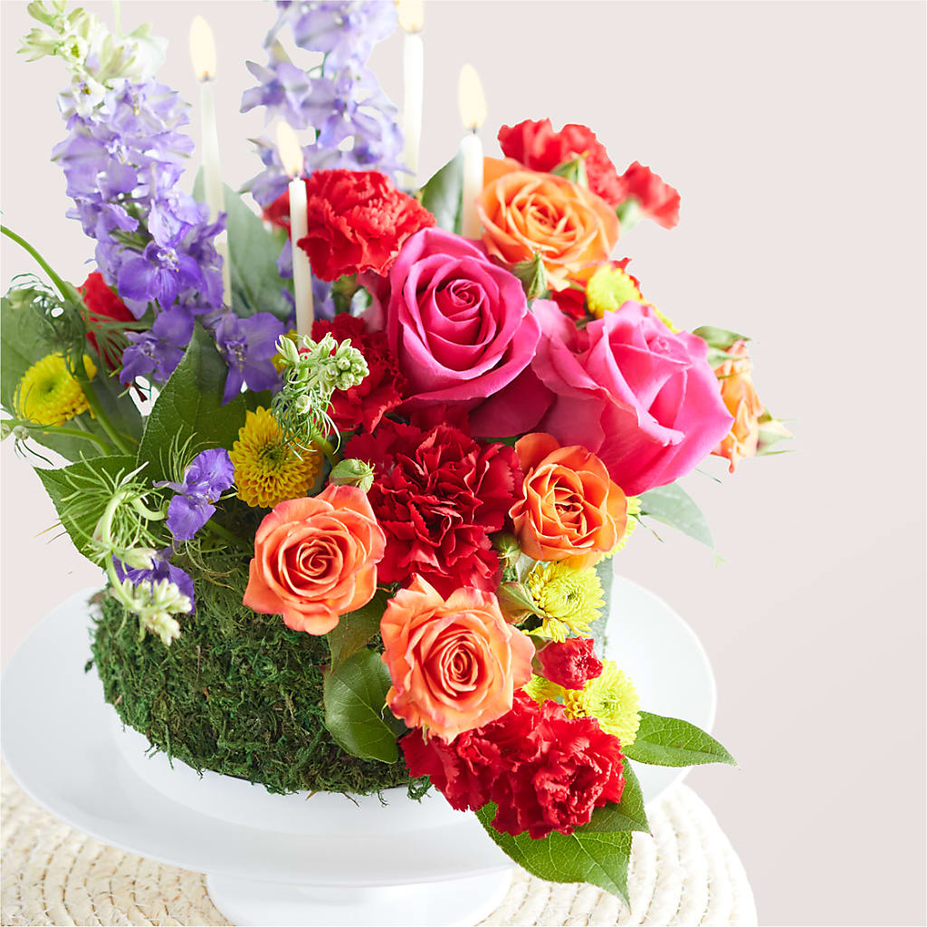 Best Year Yet Floral Cake – MARE'S FLOWER SHOP, Las Vegas NV