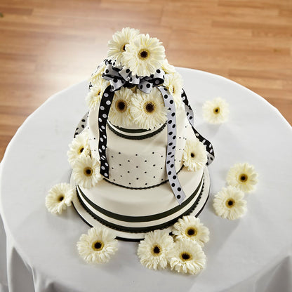 Simple Sophistication Cake Décor – MARE'S FLOWER SHOP, Las Vegas NV