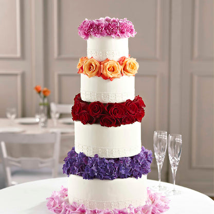 Infinite Love Cake Décor – MARE'S FLOWER SHOP, Las Vegas NV